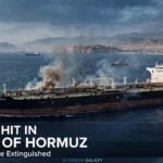 Tanker Hit by Unknown Projectile in Strait of Hormuz