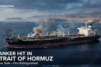 Tanker Hit by Unknown Projectile in Strait of Hormuz