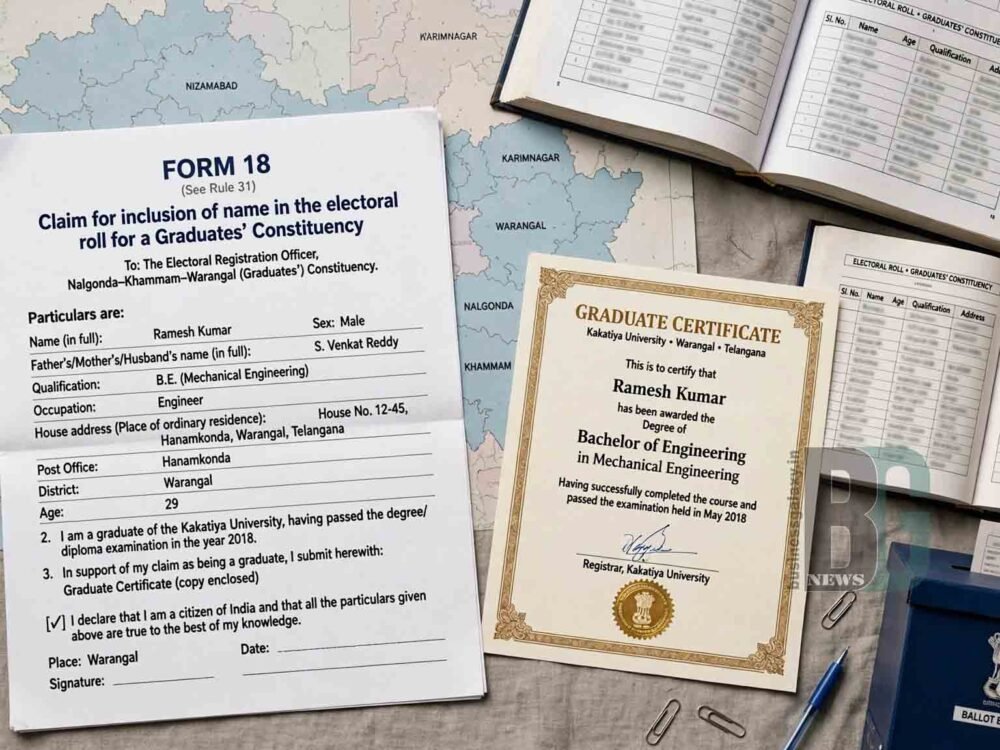 Telangana Announces Electoral Roll Revision for Graduates