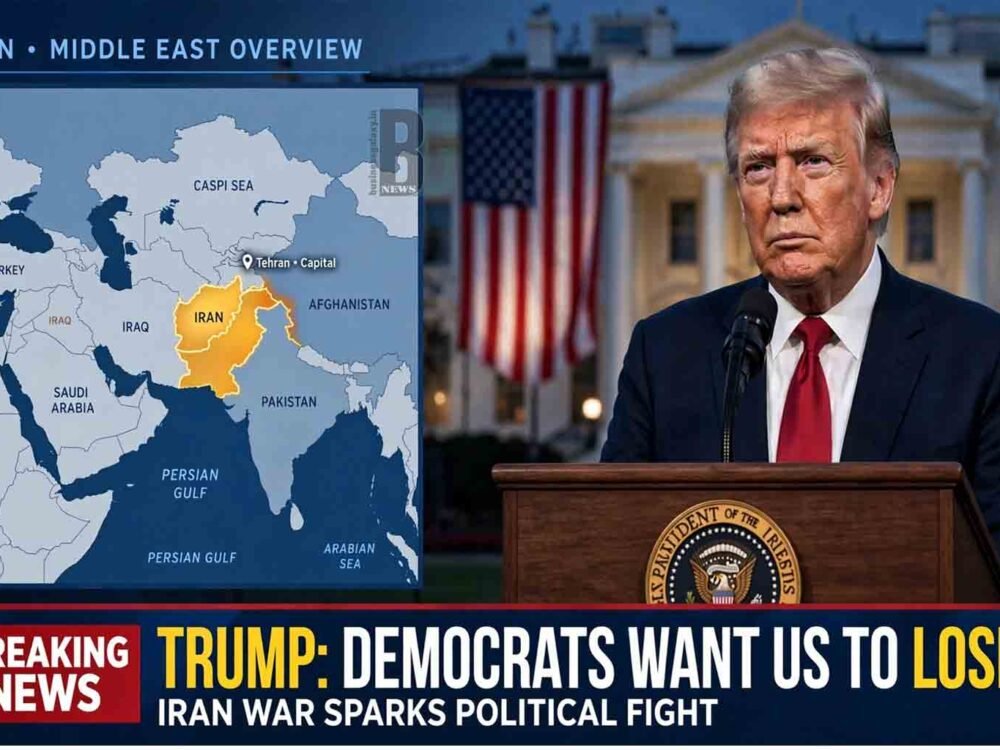 Trump Accuses Democrats of Wanting the US to Lose