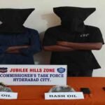 Two Hash Oil Peddlers Arrested in Hyderabad