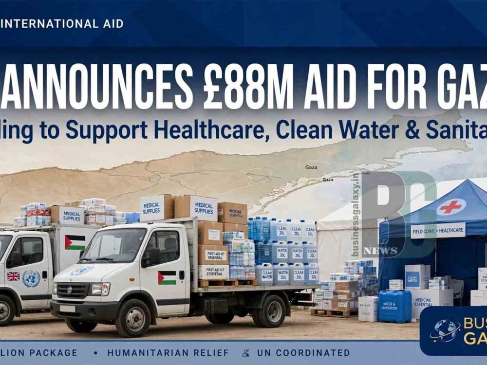 UK Announces £88 Million Aid Package for Gaza