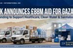 UK Announces £88 Million Aid Package for Gaza