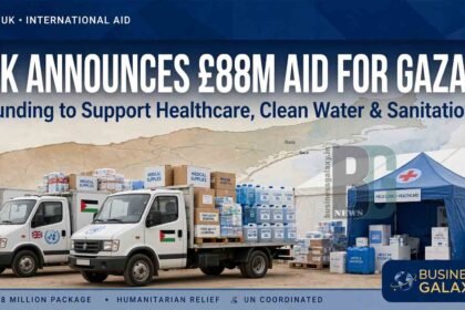 UK Announces £88 Million Aid Package for Gaza