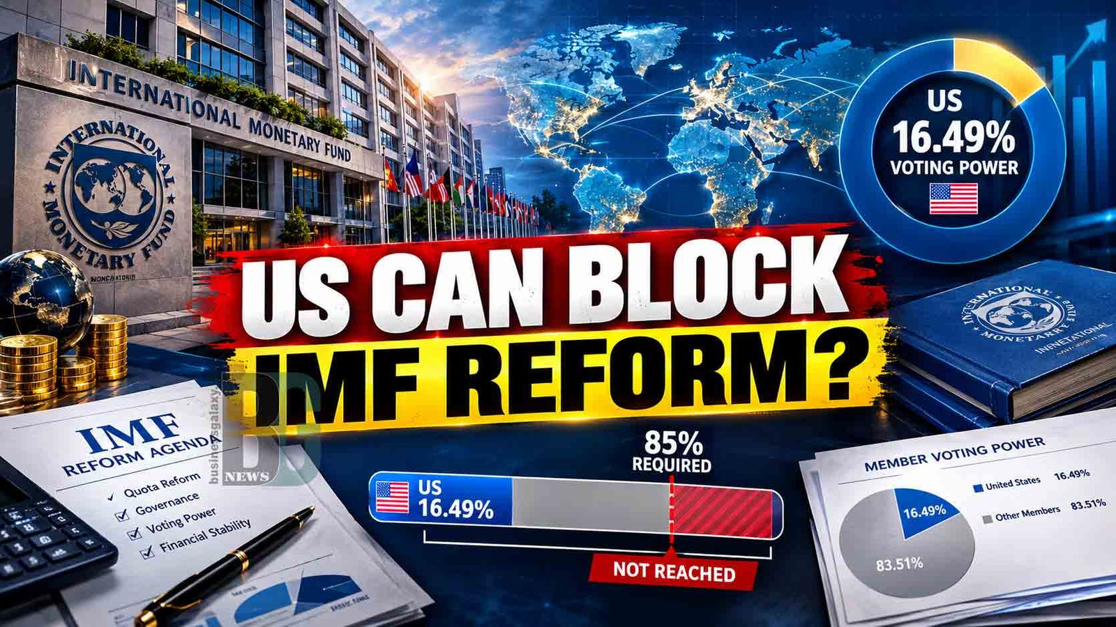 US Holds Effective Veto Over Certain Major IMF Decisions