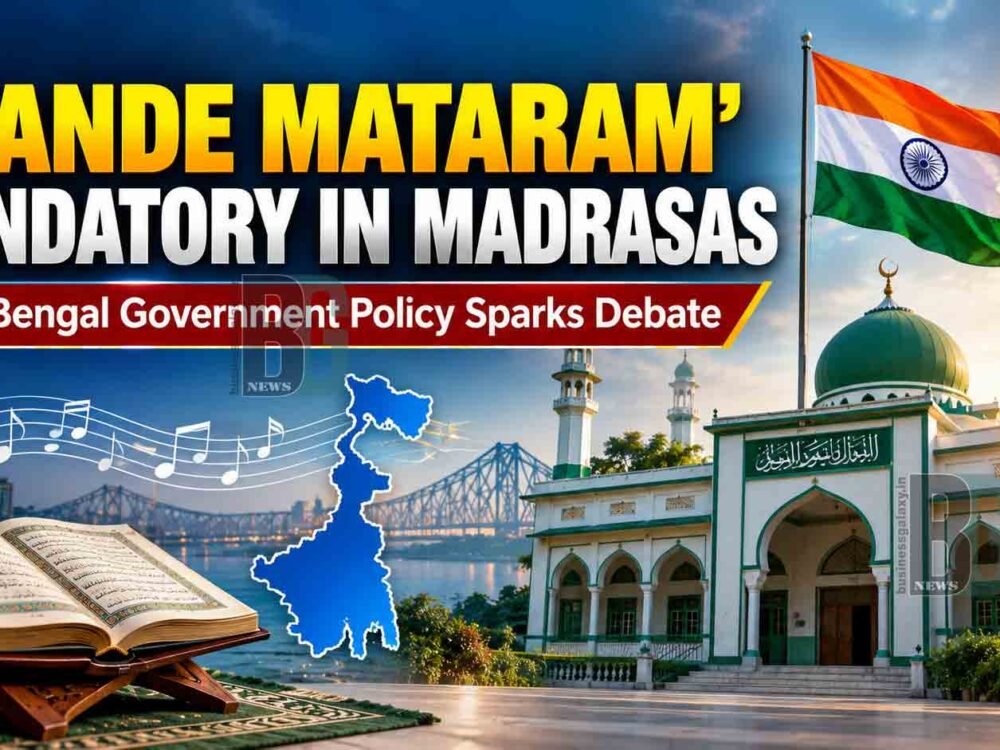 Vande Mataram mandatory in state schools and recognised madrasas