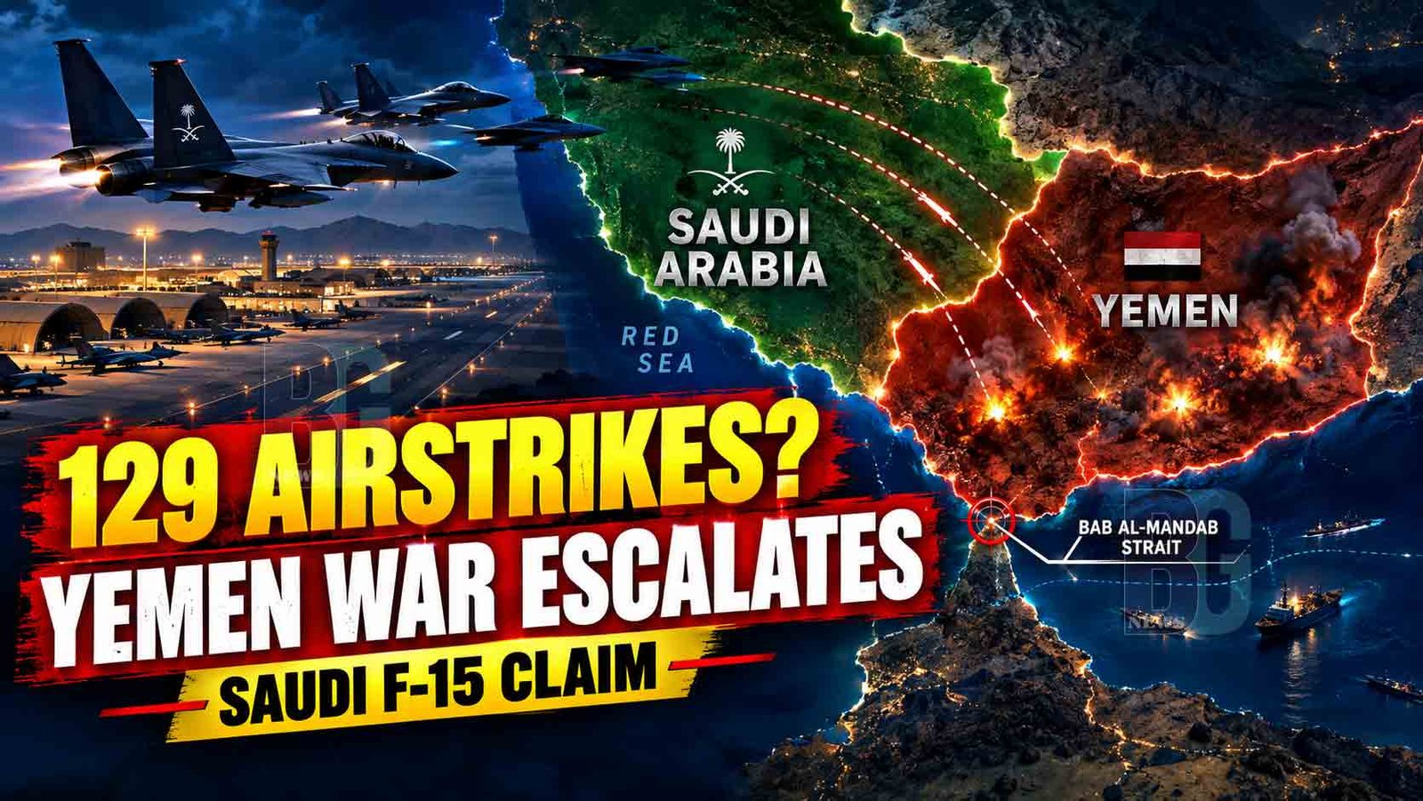 Yemen Claims 129 Saudi Airstrikes in 48 Hours