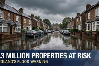 6.3 Million Homes and Businesses in England at Risk of Flooding