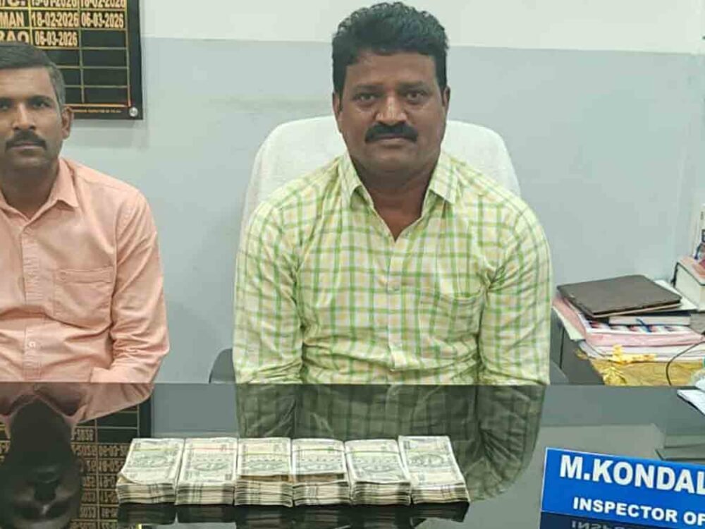 Hyderabad ACB Arrests Two Police Personnel in ₹6 Lakh Bribery Case