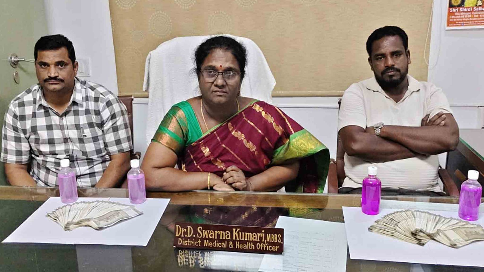 ACB Trap at Rajendranagar DM & HO Office