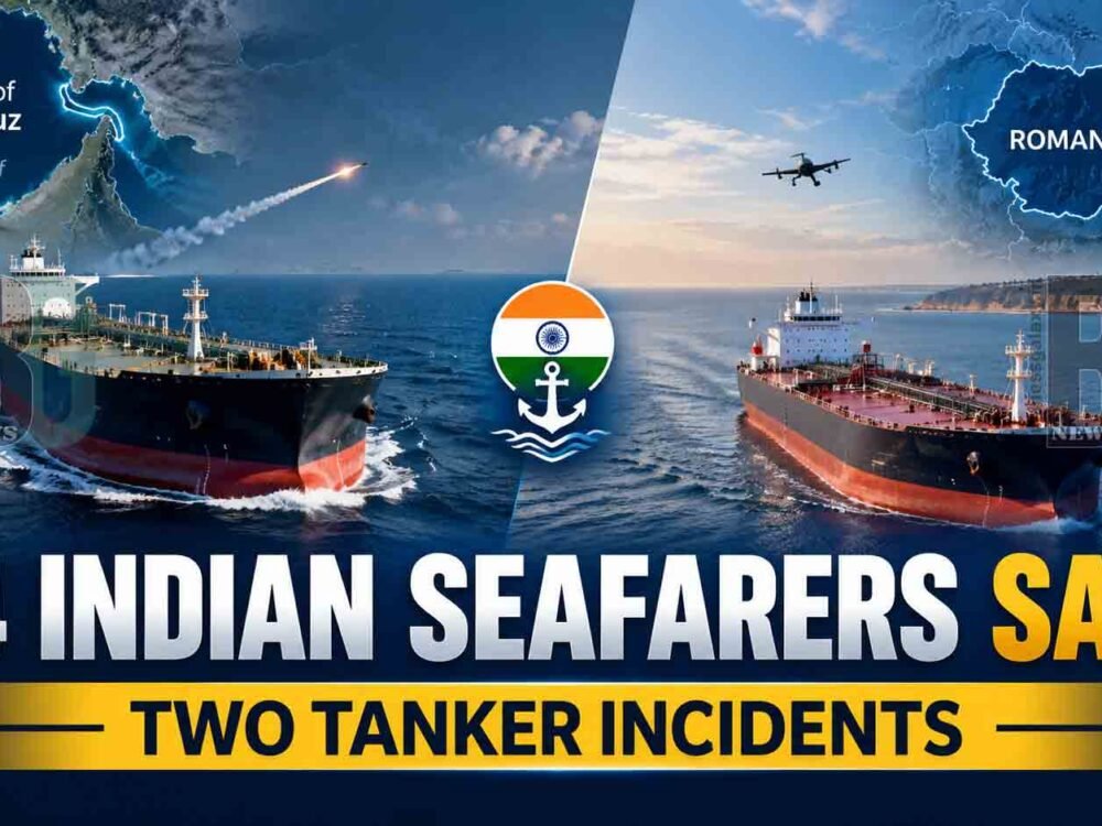 All 24 Indian seafarers reported safe