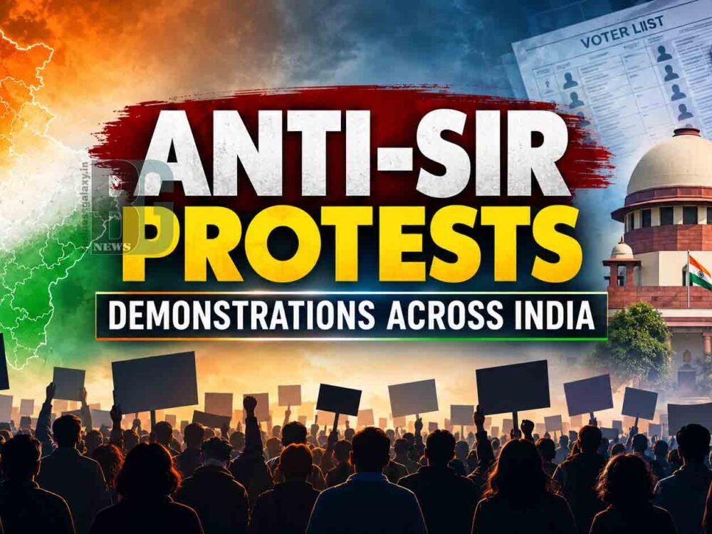 Anti SIR Protests Spread Across India