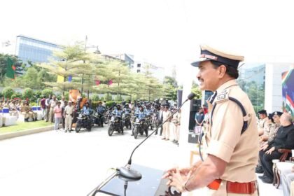 DGP C.V. Anand Flags Off National Bike Rally