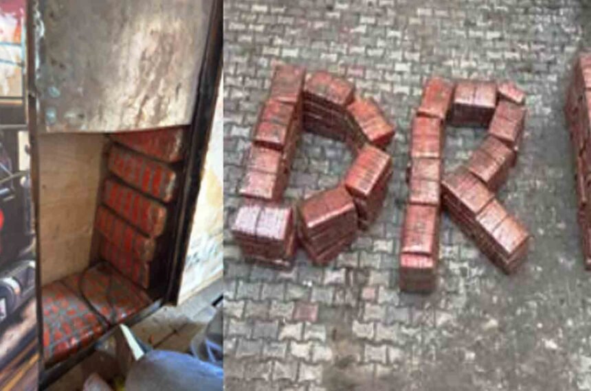 DRI Seizes 591.3 kg of Ganja in Uttar Pradesh