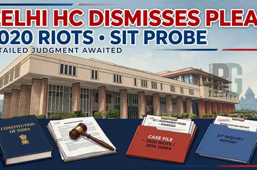Delhi High Court Dismisses Pleas Seeking SIT Probe into 2020 Delhi Riots