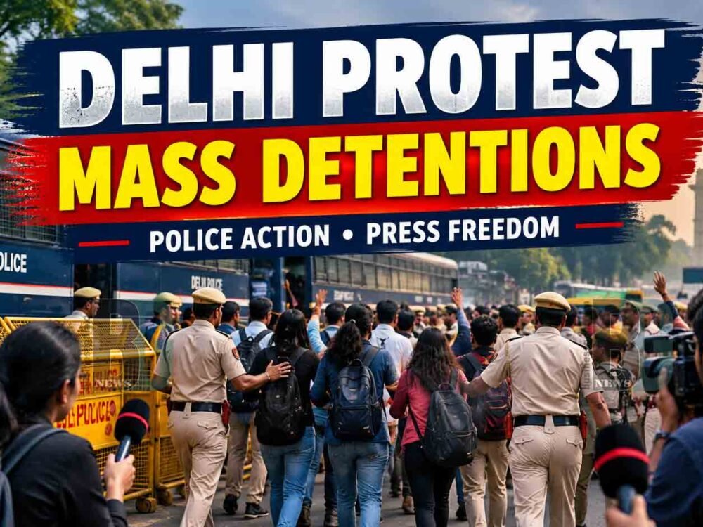 Delhi Protest Mass Detentions