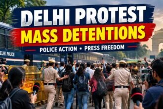 Delhi Protest Mass Detentions