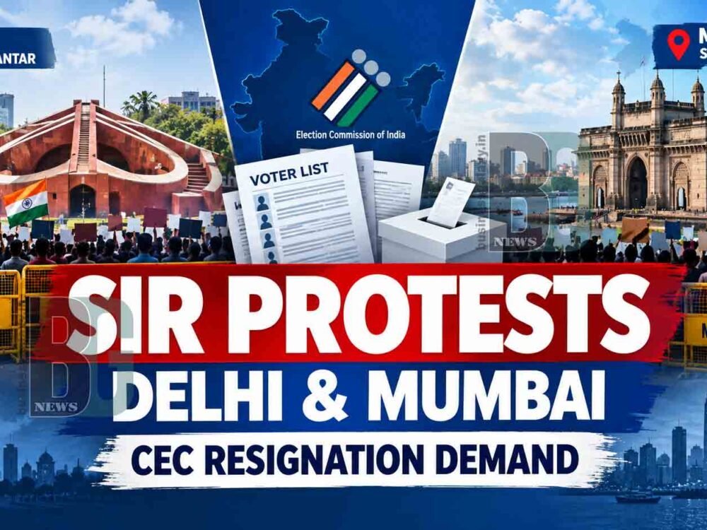 Delhi and Mumbai Protest