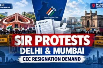 Delhi and Mumbai Protest