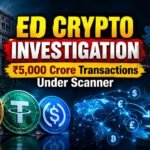 ED Probes Alleged ₹5,000 Crore Crypto Transactions