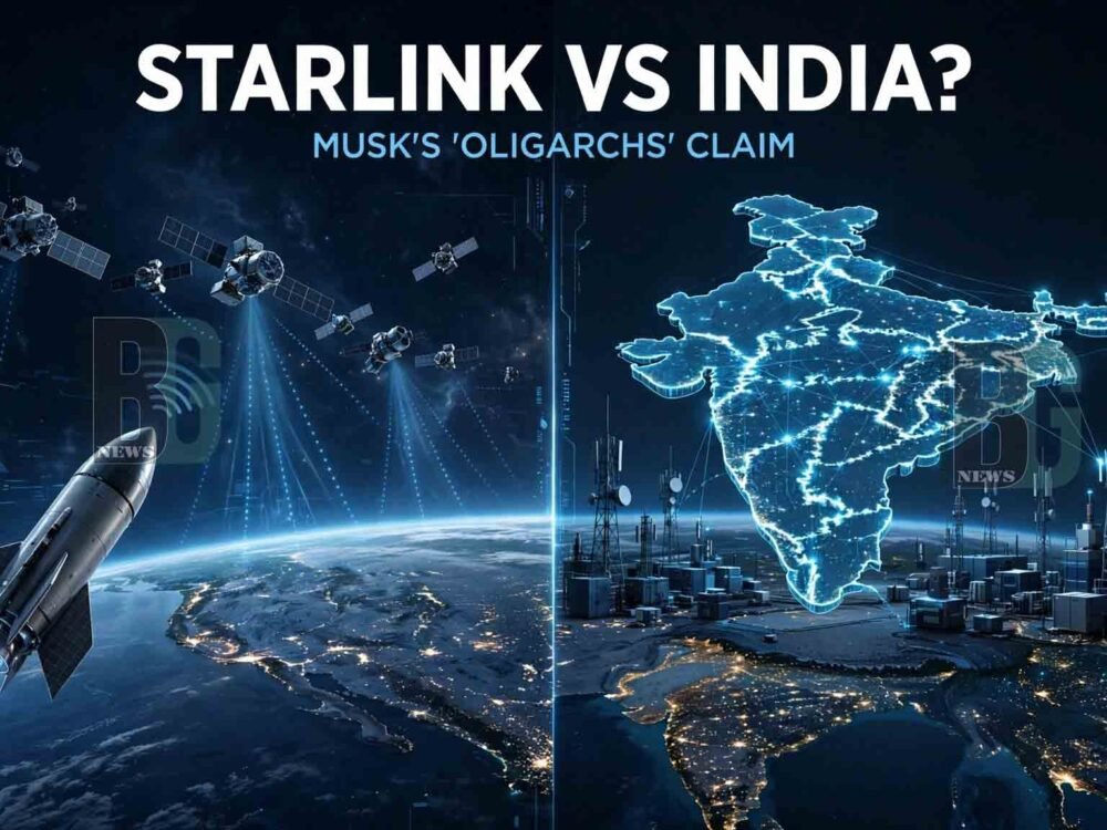 Elon Musk Accuses Certain Oligarchs of Blocking Starlink in India