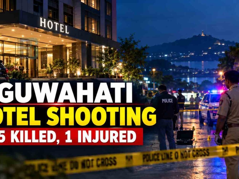 Five Killed One Injured in Guwahati Hotel Shooting
