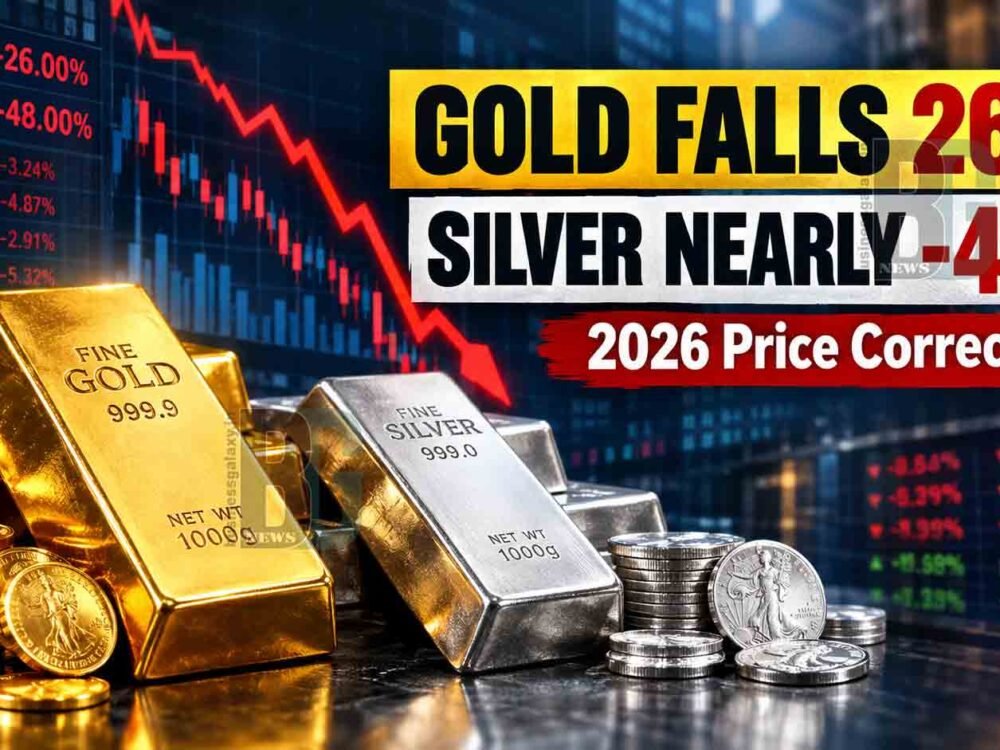 Gold Falls 26% From 2026