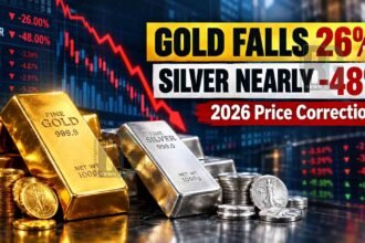 Gold Falls 26% From 2026