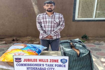 Hyderabad Police Seize 13 Kg of Ganja