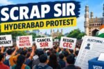 Hyderabad SIR Protest