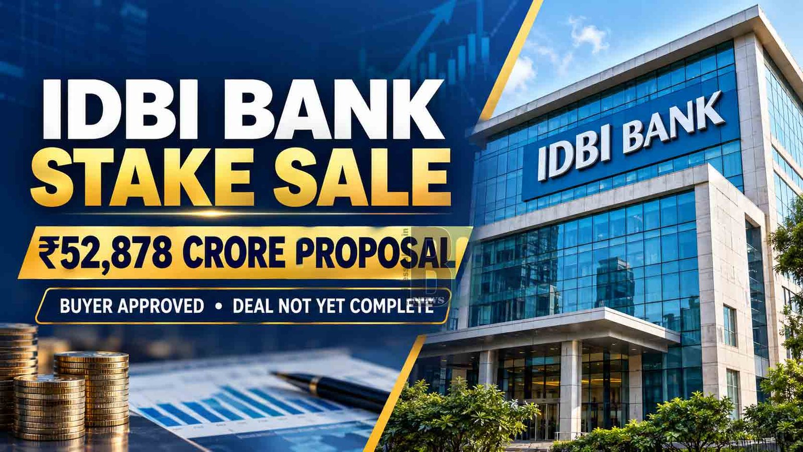 IDBI Bank Stake Sale Proposal
