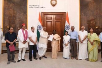INDIA Bloc Leaders Meet President Murmu