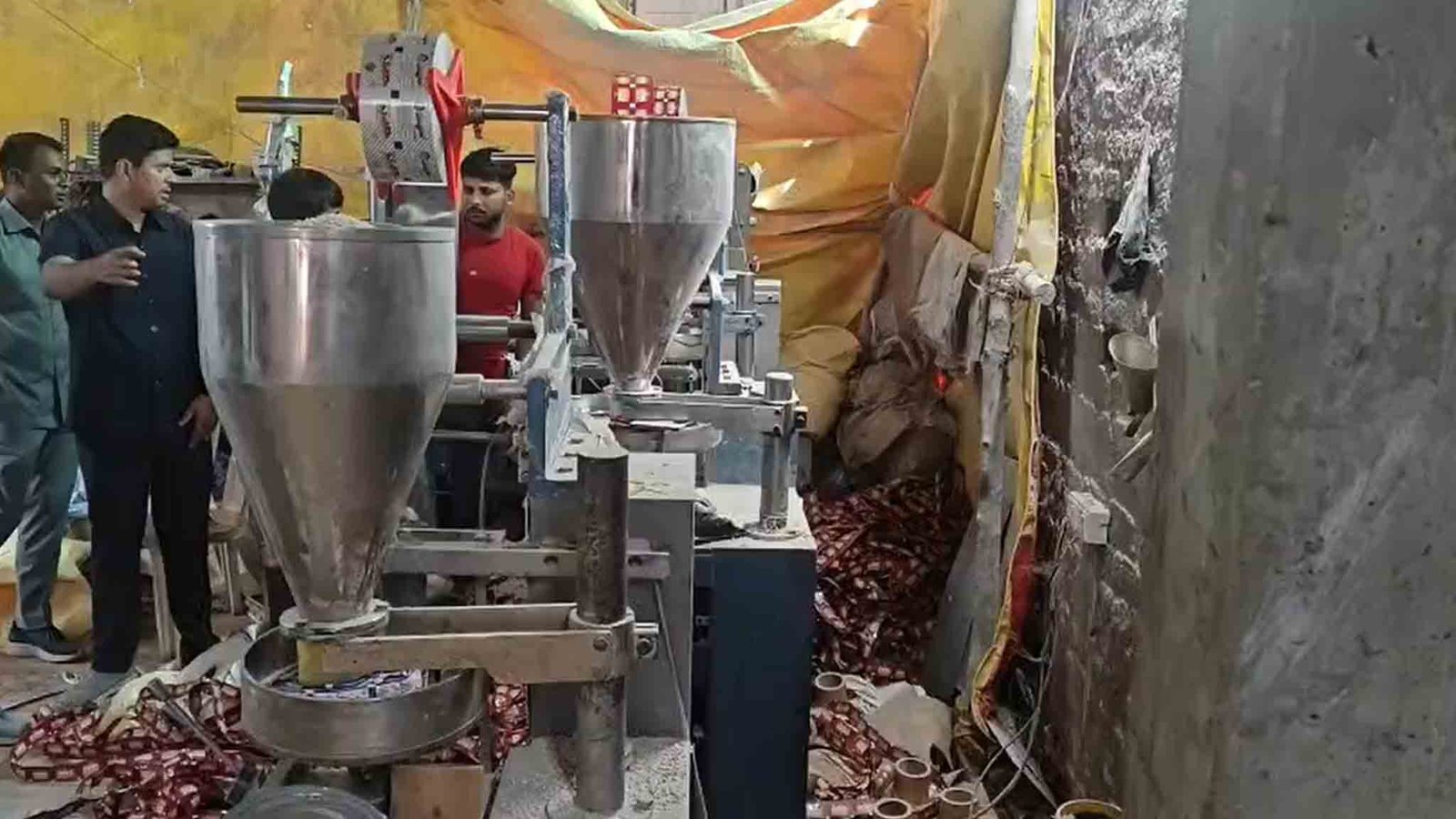 Illegal Gutkha Manufacturing Unit Busted