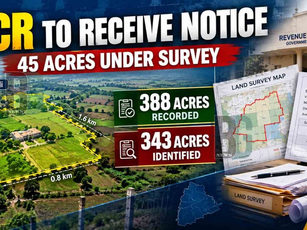 KCR to Receive Notice Over 45 Acres