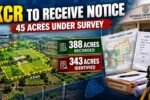 KCR to Receive Notice Over 45 Acres