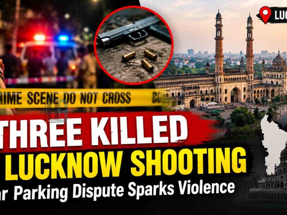 Lucknow Shooting Three Killed in Parking Dispute