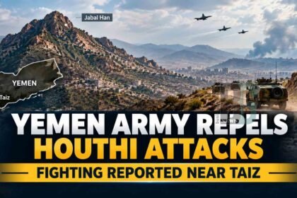 Major Houthi Attacks Near Taiz