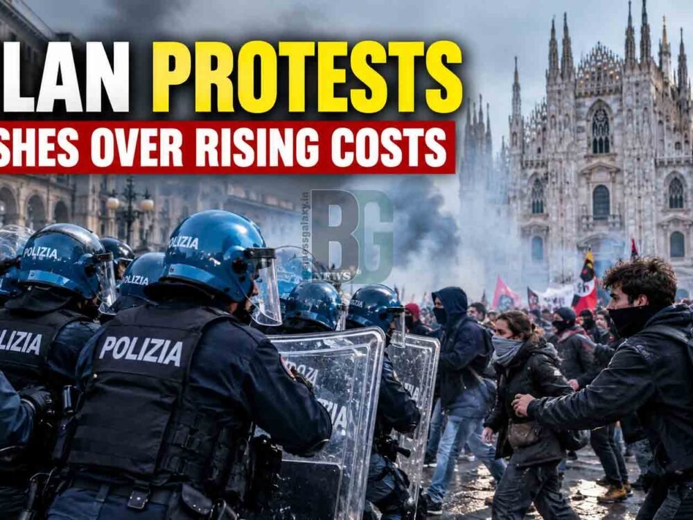Milan Protests Turn Violent as Rising Living Costs