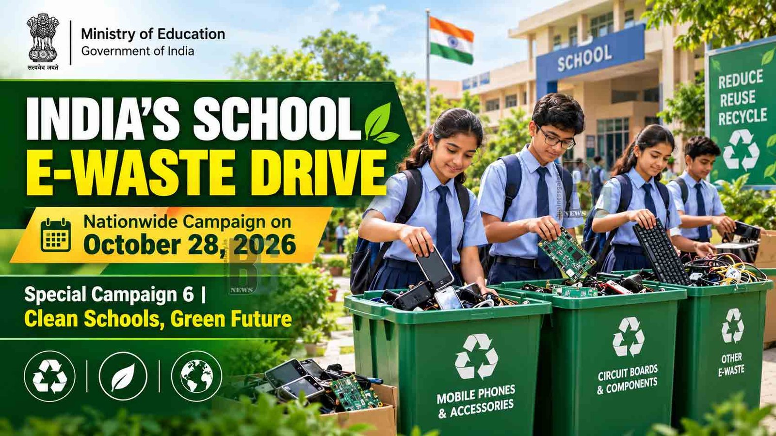 Nationwide school e-waste awareness