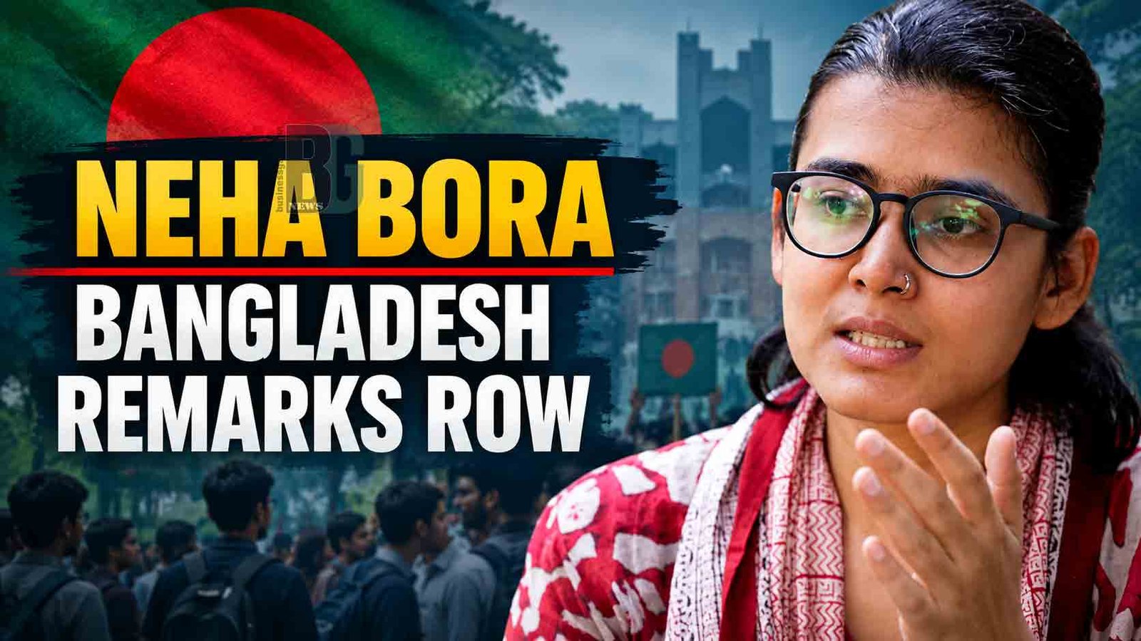 Neha Bora Responds to Controversy Over Bangladesh Student