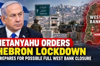 Netanyahu Orders Hebron Lockdown