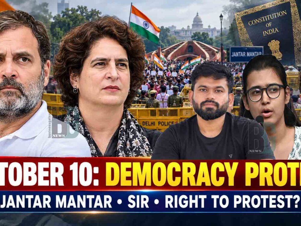 October 10 Jantar Mantar Protest