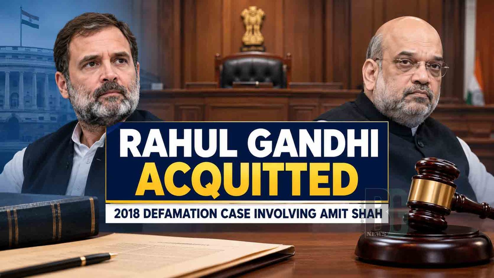 Rahul Gandhi Acquitted Courtroom Verdict