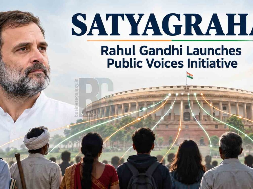Rahul Gandhi Announces Satyagraha Initiative