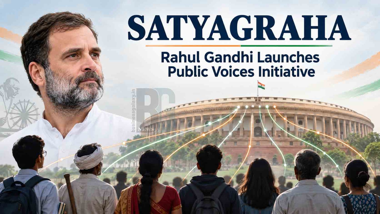 Rahul Gandhi Announces Satyagraha Initiative