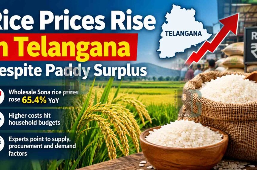 Rice prices are rising in Telangana