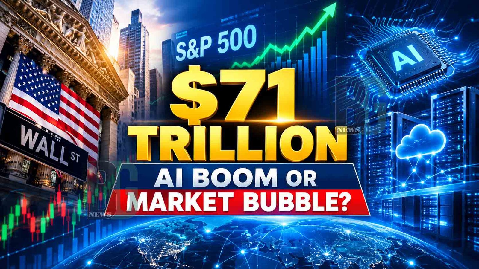 S & P 500 Market Value Nears $71 Trillion