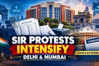 SIR Protests Continue in Delhi and Mumbai