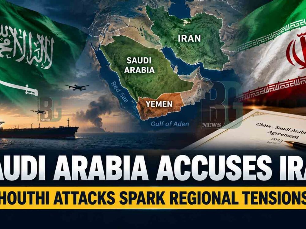Saudi Arabia Accuses Iran of Encouraging Houthi Attacks