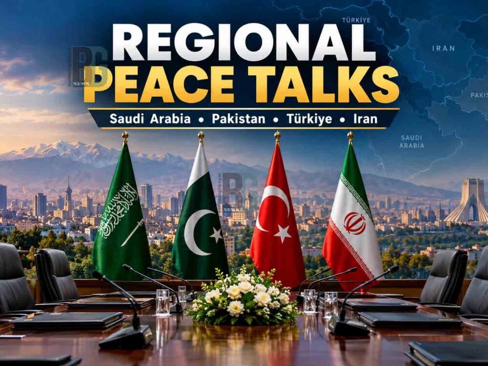 Saudi Arabia Turkiye and Pakistan Meet Iranian Leaders in Tehran